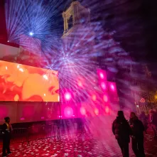 Walentynkowy wieczór w Rynku Staromiejskim