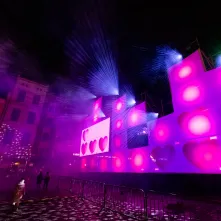 Walentynkowy wieczór w Rynku Staromiejskim