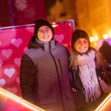 Walentynkowy wieczór w Rynku Staromiejskim