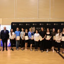 Wręczenie nagród i wyróżnień sportowych zawodniczkom, zawodnikom i trenerom za wysokie wyniki sportowe osiągnięte w 2024 roku.