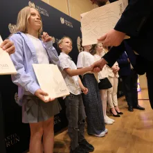 Wręczenie nagród i wyróżnień sportowych zawodniczkom, zawodnikom i trenerom za wysokie wyniki sportowe osiągnięte w 2024 roku.