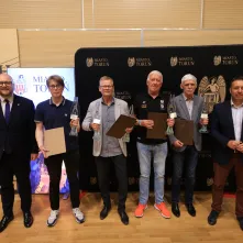 Wręczenie nagród i wyróżnień sportowych zawodniczkom, zawodnikom i trenerom za wysokie wyniki sportowe osiągnięte w 2024 roku.