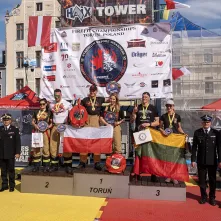 Medale na najtwardszych strażaków