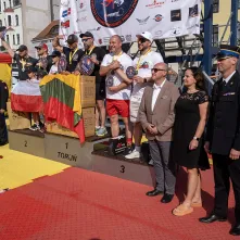 Medale na najtwardszych strażaków