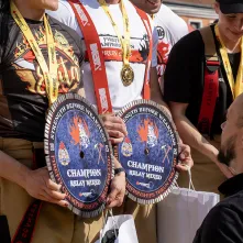 Medale na najtwardszych strażaków