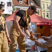 Medale na najtwardszych strażaków