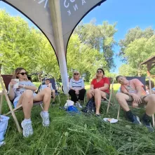 Kulturalne śniadanie nad Martówką