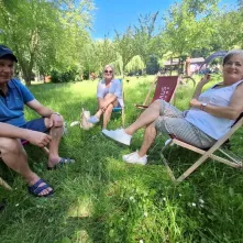 Kulturalne śniadanie nad Martówką