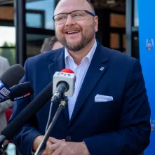 Budujemy ul. Olsztyńską - konferencja prasowa