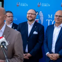 Budujemy ul. Olsztyńską - konferencja prasowa