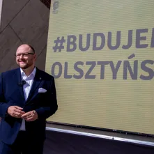 Budujemy ul. Olsztyńską - konferencja prasowa