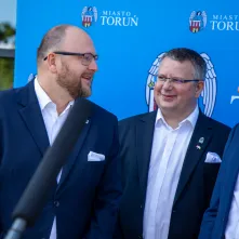 Budujemy ul. Olsztyńską - konferencja prasowa