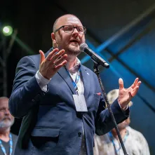 9. Festiwal Wisły - powitanie flisaków w Toruniu