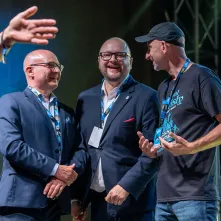 9. Festiwal Wisły - powitanie flisaków w Toruniu