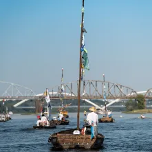 9. Festiwal Wisły - parada statków i łodzi