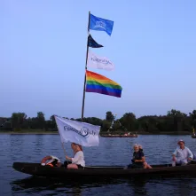 9. Festiwal Wisły - nocna parada łodzi i statków, widowisko światło-dźwięk