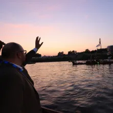 9. Festiwal Wisły - nocna parada łodzi i statków, widowisko światło-dźwięk