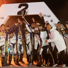 Finał KS Toruń - Motor Lublin - podium, 28.09.2025 r.