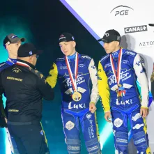 Finał KS Toruń - Motor Lublin - podium, 28.09.2025 r.