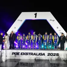 Finał KS Toruń - Motor Lublin - podium, 28.09.2025 r.