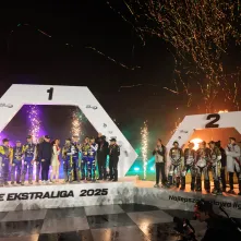 Finał KS Toruń - Motor Lublin - podium, 28.09.2025 r.