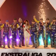 Finał KS Toruń - Motor Lublin - podium, 28.09.2025 r.