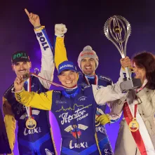 Finał KS Toruń - Motor Lublin - podium, 28.09.2025 r.