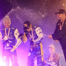 Finał KS Toruń - Motor Lublin - podium, 28.09.2025 r.