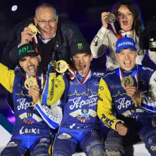 Finał KS Toruń - Motor Lublin - podium, 28.09.2025 r.