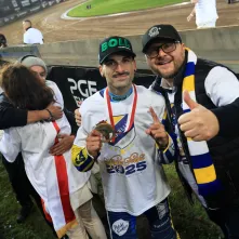 Finał KS Toruń - Motor Lublin - podium, 28.09.2025 r.