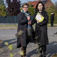 Zasadziliśmy mikrolas na lewobrzeżu