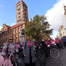 Różowy Przejazd Rowerowy