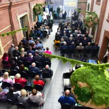 80-lecie Zespołu Szkół Inżynierii Środowiska w Toruniu, wręczenie Medalu "Za Zasługi dla Miasta Torunia"