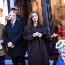 Toruńska starówka wzbogaciła się o kolejnego, siódmego aniołka.