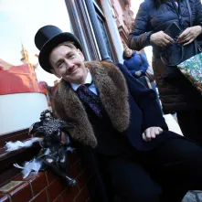 Toruńska starówka wzbogaciła się o kolejnego, siódmego aniołka.