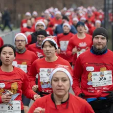 Festiwal Biegów Świętych Mikołajów w Toruniu
