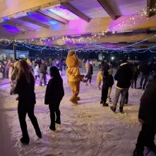 Inauguracja lodowiska sezonowego na Skarpie, 14.12.2025