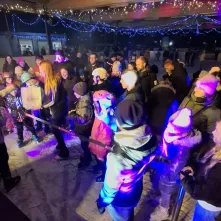 Inauguracja lodowiska sezonowego na Skarpie, 14.12.2025