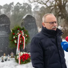 Pamiętamy o ofiarach holokaustu, 27.01.2026, Fot. Mikołaj Kuras dla UMWKP