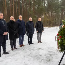 Pamiętamy o ofiarach holokaustu, 27.01.2026, Fot. Mikołaj Kuras dla UMWKP