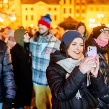 34. Finał WOŚP w Toruniu – Światełko do Nieba na Rynku Staromiejskim