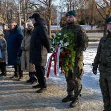 Uroczystość z okazji rocznicy zakończenia okupacji hitlerowskiej