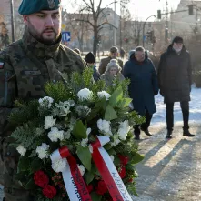 Uroczystość z okazji rocznicy zakończenia okupacji hitlerowskiej