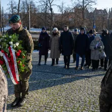 Uroczystość z okazji rocznicy zakończenia okupacji hitlerowskiej