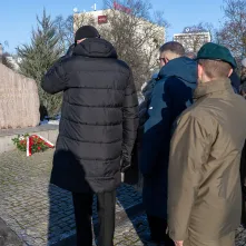 Uroczystość z okazji rocznicy zakończenia okupacji hitlerowskiej