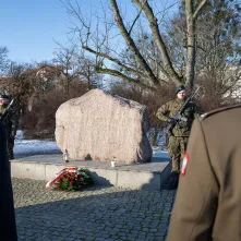 Uroczystość z okazji rocznicy zakończenia okupacji hitlerowskiej