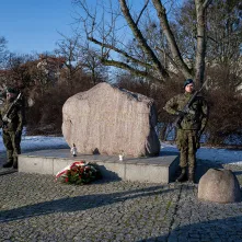 Uroczystość z okazji rocznicy zakończenia okupacji hitlerowskiej