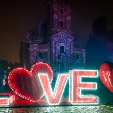 Walentynki 2026 w Toruniu - miłość rozświetliła miasto, 12.02.2026