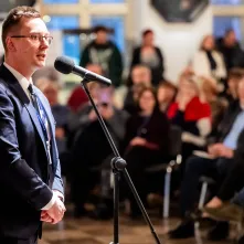 Wernisaż wystawy o zapomnianym nabrzeżu Torunia w Ratuszu Staromiejskim