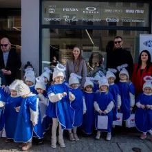 Aniołek prz ul. Szczytej 6 odsłonięty, 2.03.2026